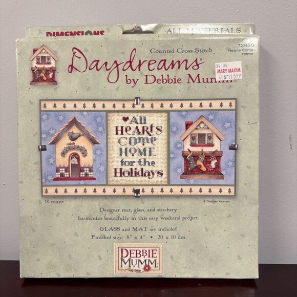 Dimensions Cross Stitch Daydreams Debbie Mumm Lot of (4) 72950 72753 73080 73020 - Picture 2 of 9
